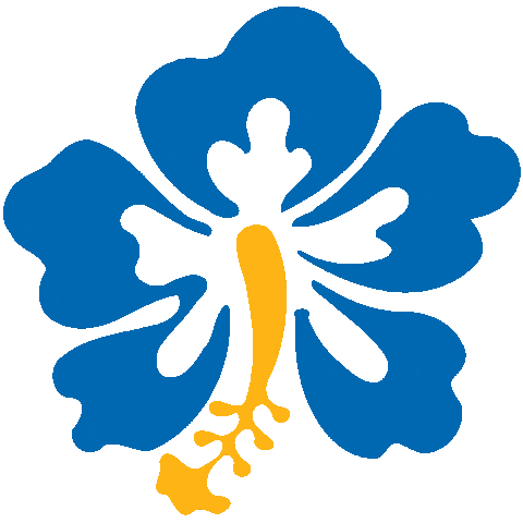 Red And Blue Jayhawks Sticker by kualumni