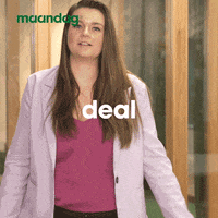 Maandag deal maandag tot maandag deze dag is voor jou GIF