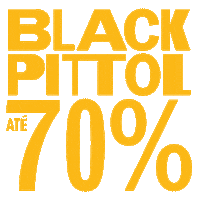 Black Pittol Até 70 Sticker by Pittol