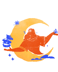 Hari Raya Tea Sticker