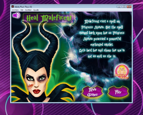 downloadhoy giphygifmaker descargar juego heal maleficent GIF