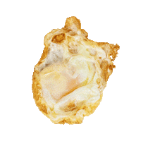 Fried Egg Food Sticker by MCCYSG