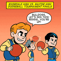 Comic Books Dodgeball GIF by Archie Comics