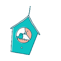 lisaciccone love baby mother birds Sticker