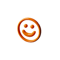 Happy Smiley Face Sticker by Space Tea