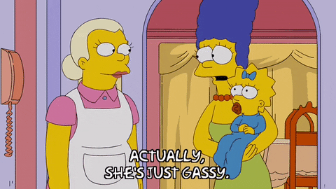 Shocked Maggie Simpson GIF by The Simpsons