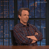 Seth Meyers Reaction GIF by Late Night with Seth Meyers