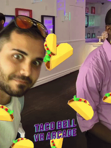 vrarcade GIF by Taco Bell VR Arcade