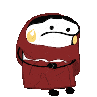 Sad Cry Sticker