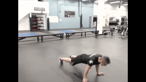 ritchieyip giphygifmaker bodyweight exercises close grip push up GIF