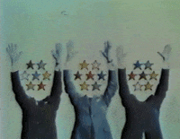 stars grunge GIF