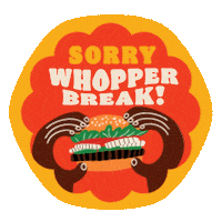 Whopper Sticker by Burger King Singapore