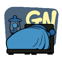 Tired Good Night Sticker by BEANZ