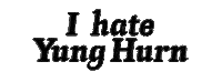Yung Hurn 3D Sticker by Timoji Family