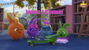 Happy See Ya GIF by Sunny Bunnies