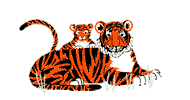 Tiger Wildlove Sticker by Munchkin