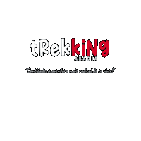 Tk I Love Trekking Sticker by Acampamento Trekking da Abadia