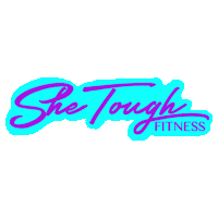 SheToughFitness shetough shetough fitness Sticker