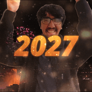 New Year Fireworks GIF