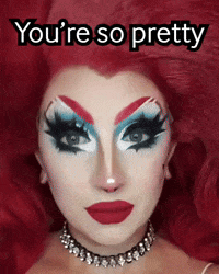 VenusEnvyDrag pretty drag drag queen pretty girl GIF