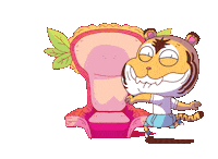 grokgames flipbook jogo board game tigre Sticker