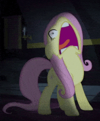 Screaming My Little Pony GIF