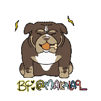 Follow Me Dog Sticker