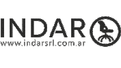 indarsrl logo transparente negro indar Sticker
