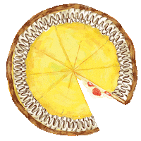windowsillpies morning cooking pumpkin baking Sticker