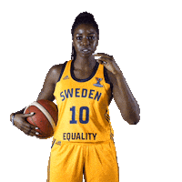 Three Points Sticker by Sweden Basketball