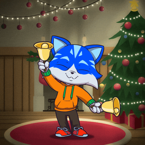 Cat Christmas GIF by Toshithecat