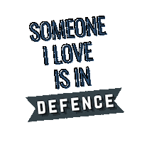 someoneiloveisindefence army military navy air force Sticker