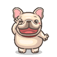ChefPopokinhas frenchies popokinhas Sticker