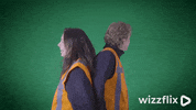 Wizzflix_ dance party dancing green GIF