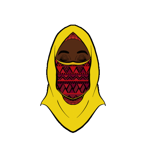 african muslim gif artist Sticker by RS