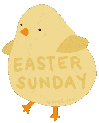 Easter Sunday Sticker