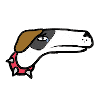 Sad Art Sticker by Paper Dog