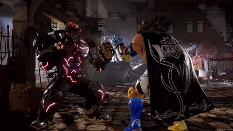 Fight Wrestling GIF by BANDAI NAMCO