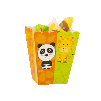 GiviItalia party birthday kids panda Sticker