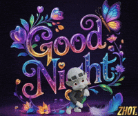 Tired Good Night GIF by Zhot