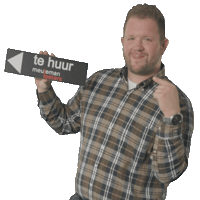 Tehuur Sticker by Meuleman Loeters