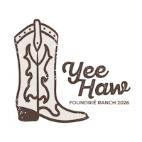 Yeehaw Sticker by facefoundrie