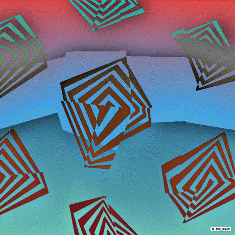 art geometry GIF by Michel Poisson