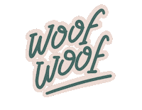 Dog Woof Sticker by maku