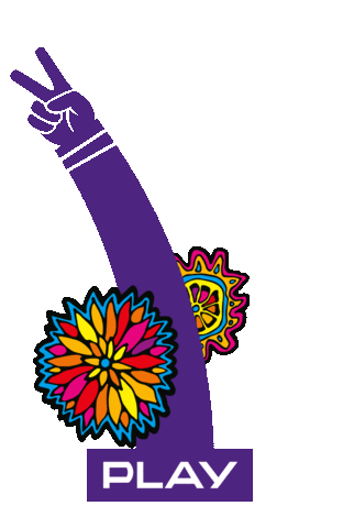 Festival Flowers Sticker by Play_Polska