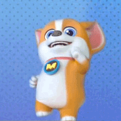 mocoaifay dance dog song corgi GIF