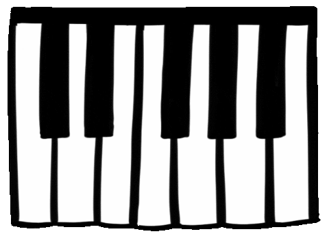 Grand Piano GIF by Joy Morin