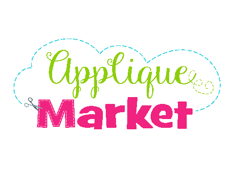 Machine Embroidery Sticker by Applique Market