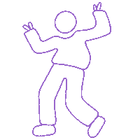 Happy Night Out Sticker