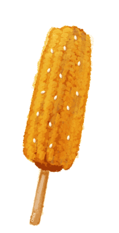 Corn Grilledcorn Sticker